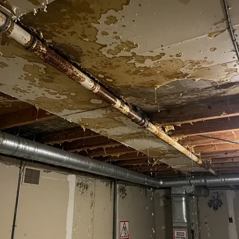 Ceiling Water Damage Repair in New London County, CT